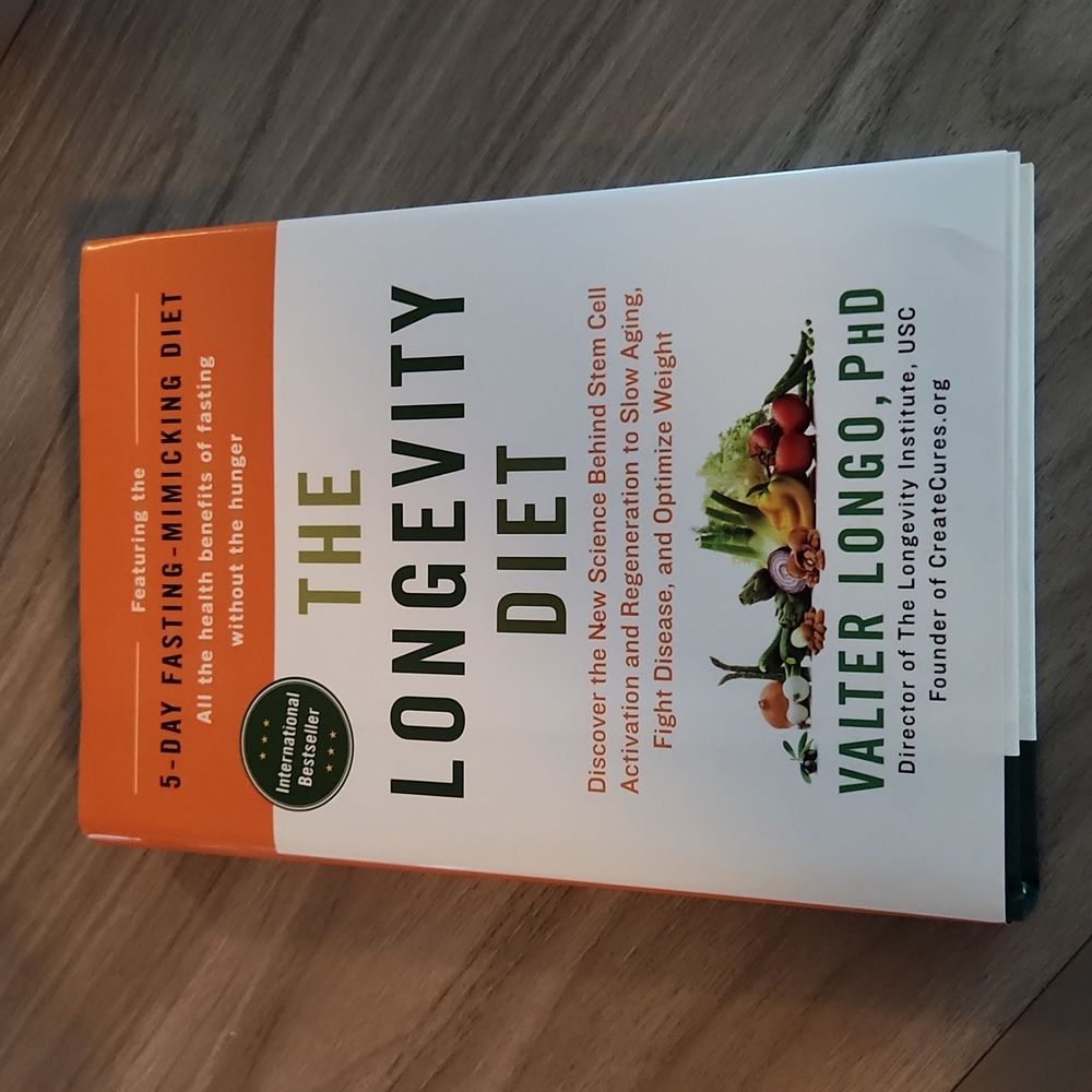 The Longevity Diet Book By Valter Longo